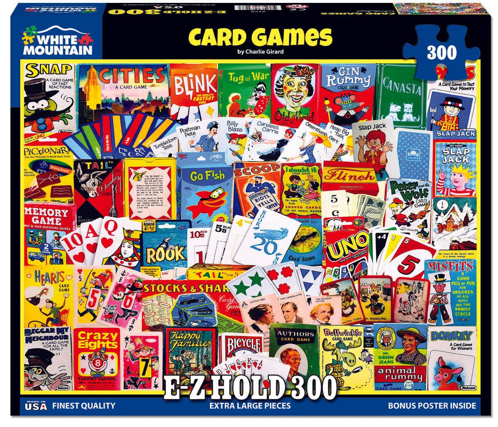 Card Games - 300 Piece Jigsaw Puzzle