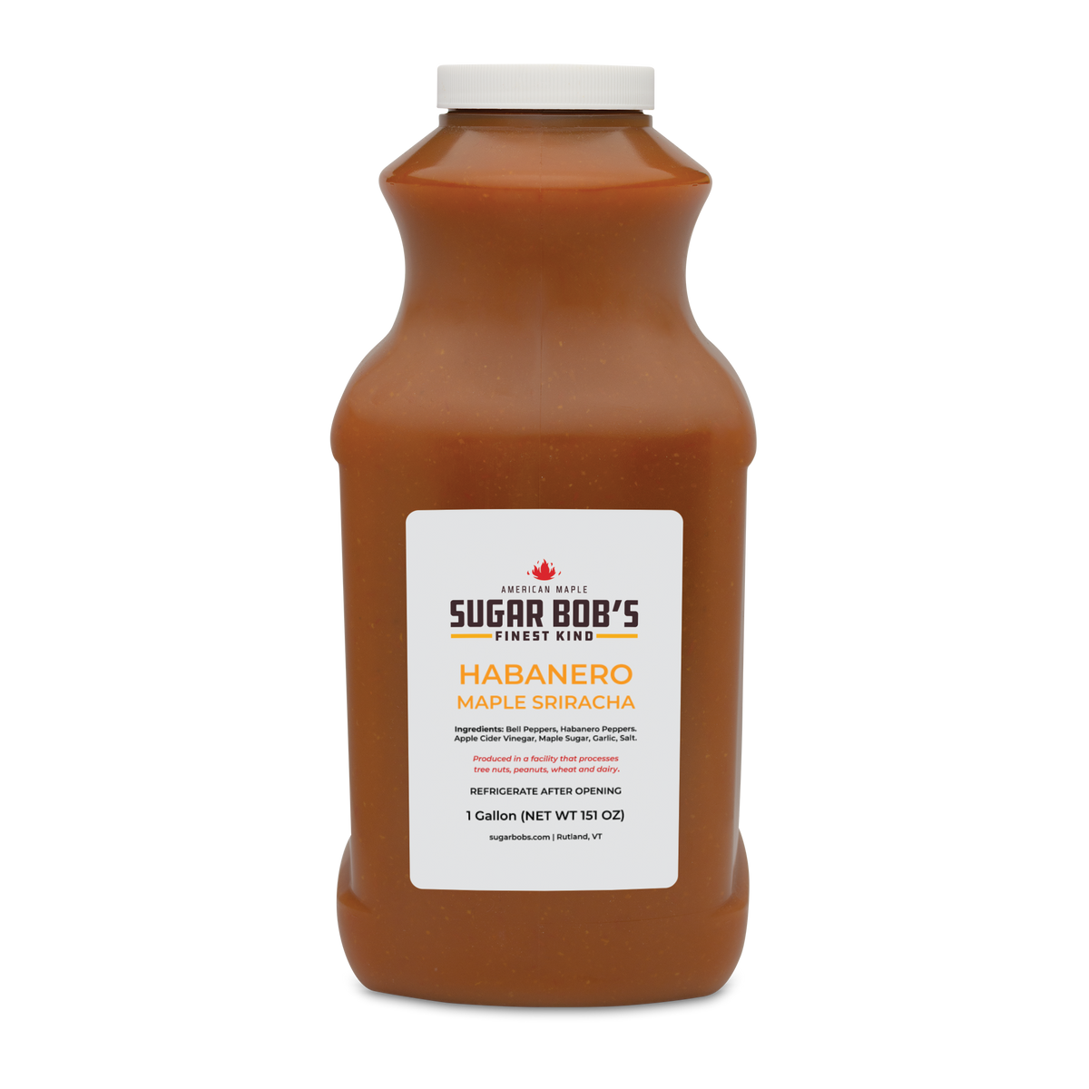 Sriracha (4 Varieties) for Food Service: Jalapeno Maple Sriracha
