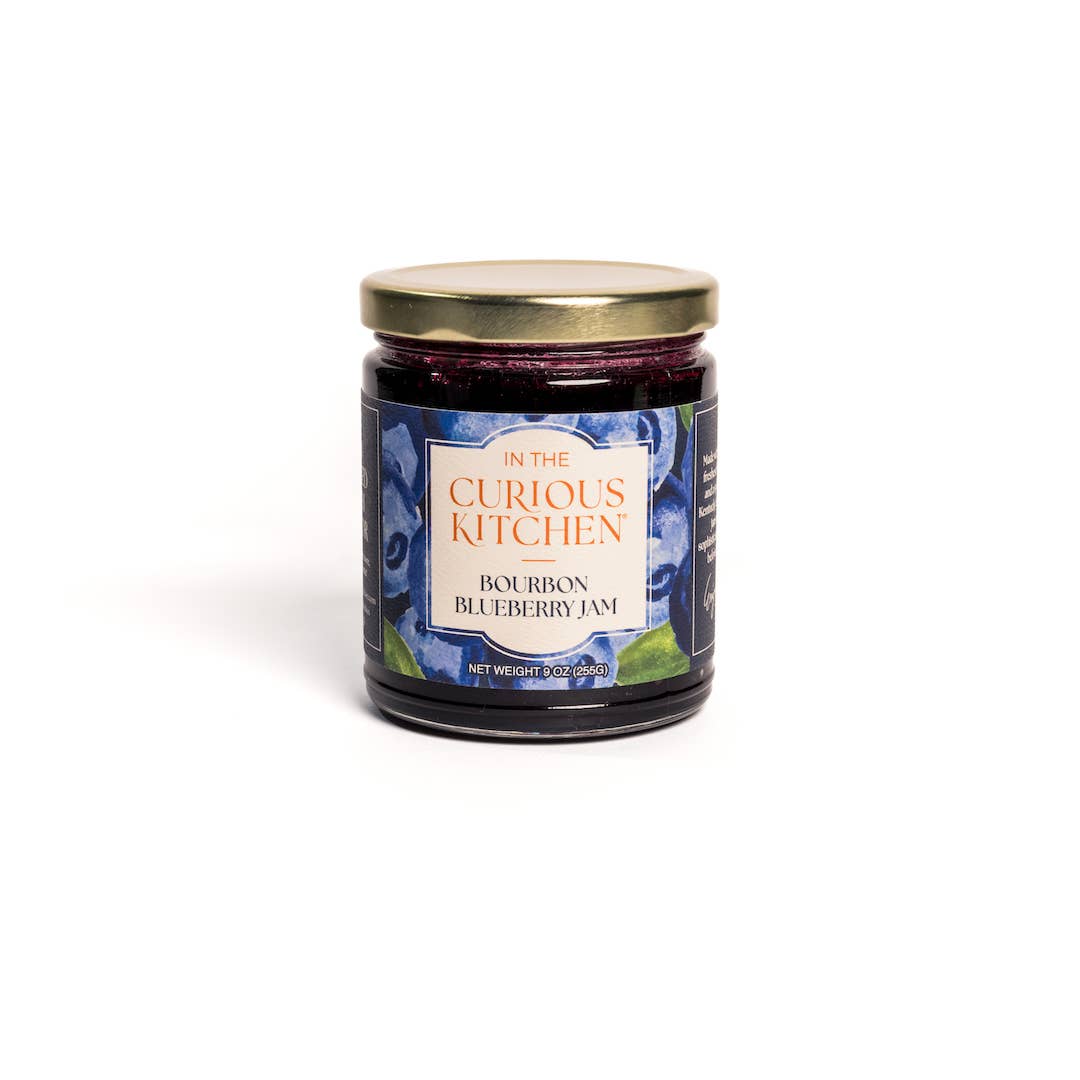 Blueberry Bourbon Jam - Small Batch Gourmet Fruit Spread