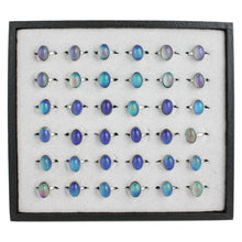 Load image into Gallery viewer, Oval Adjustable Mood Ring

