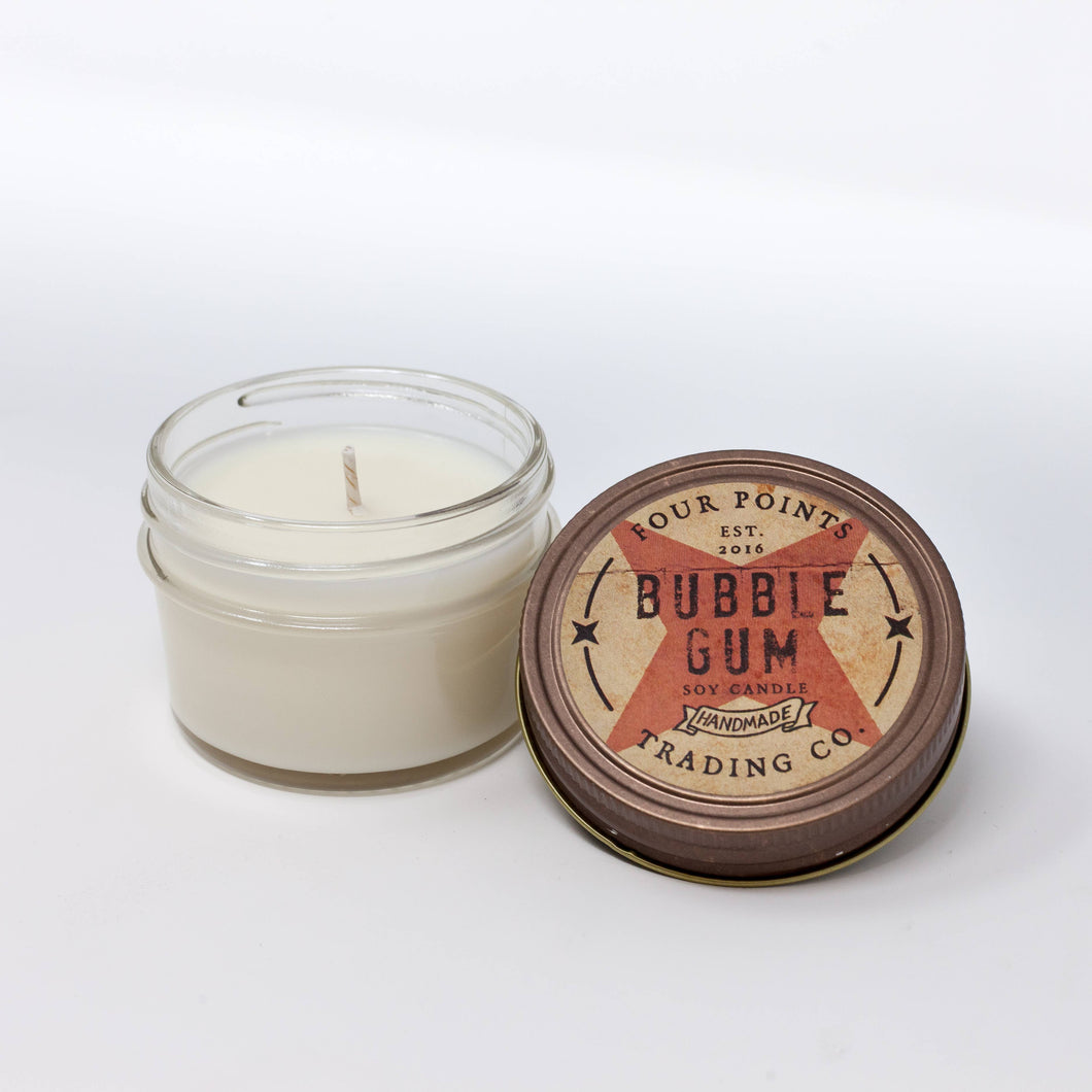 Bubble Gum 4 oz Soy Candle