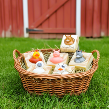 Load image into Gallery viewer, Farmyard Suds Handmade Soap Bar for Kids VEGAN COLD PROCESS

