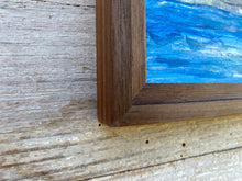 Load image into Gallery viewer, Seaside Village - Original Artwork on Reclaimed Wood
