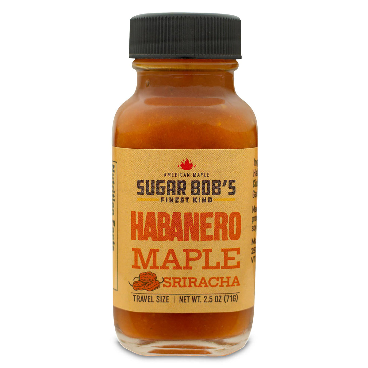Habanero Maple Sriracha NET WT. 2.5oz