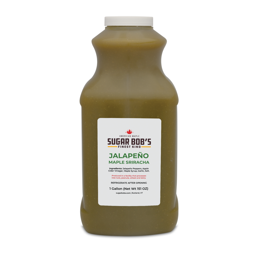 Sriracha (4 Varieties) for Food Service: Jalapeno Maple Sriracha