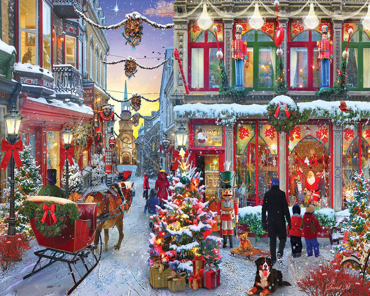 Joy Of Christmas (1910pz) - 1000 Piece Jigsaw Puzzle - White Mountain Puzzles