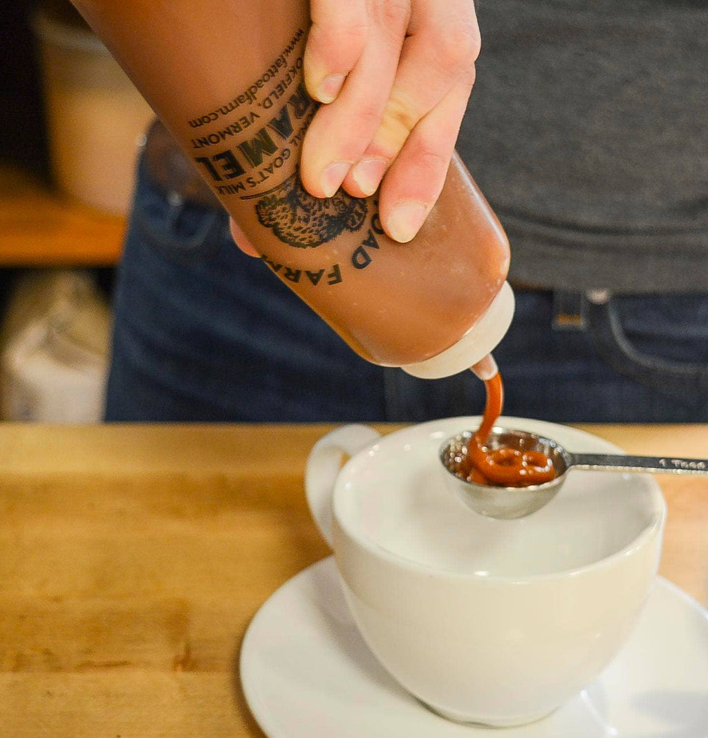 8oz Vermont Maple Goat's Milk Caramel