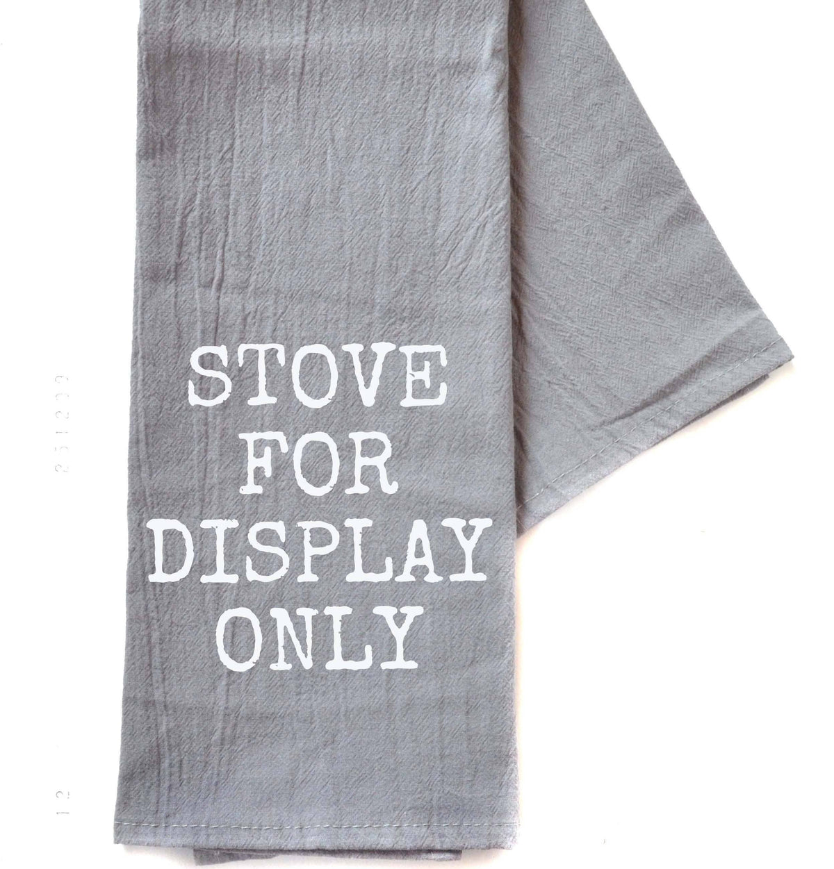 Stove For Display Only - Gray Kitchen Hand Towel