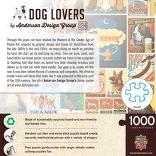 Load image into Gallery viewer, Vintage Posters - Dog Lovers 1000 Piece Puzzle
