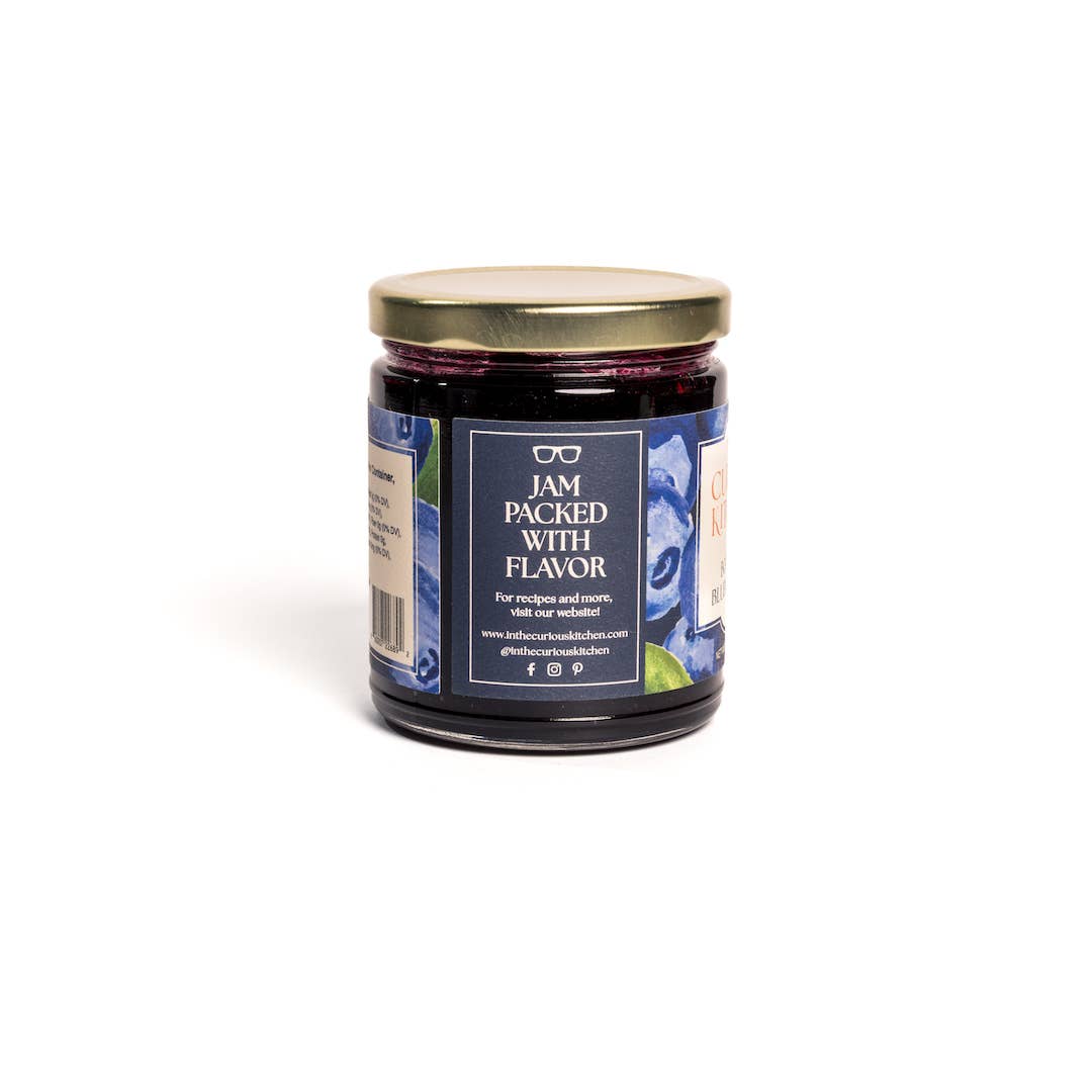 Blueberry Bourbon Jam - Small Batch Gourmet Fruit Spread