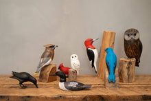 Load image into Gallery viewer, Cardinal - Male - 7&quot;H - Hand Carved Ornament
