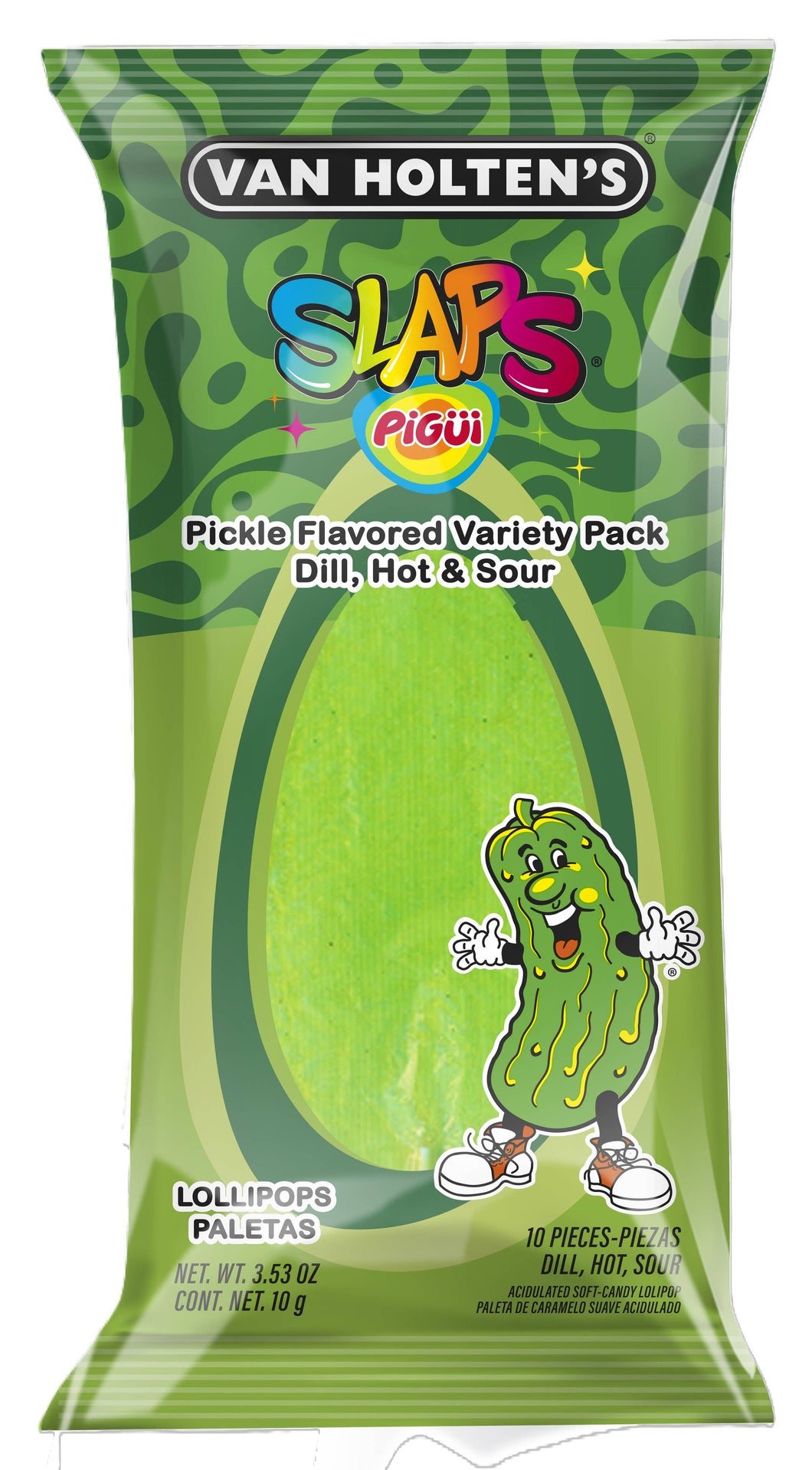 Van Holten's Pickle Flavored Variety Pack Slaps 10pc