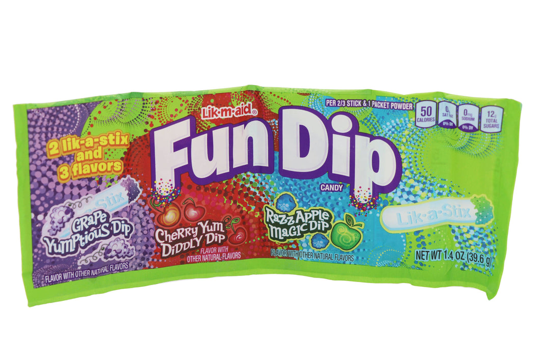 Fun Dip Candy Three Flavor Pack - 1.4 oz