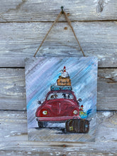 Load image into Gallery viewer, Road Trip  Original Hand Painted Pallet Wood Wall Decor
