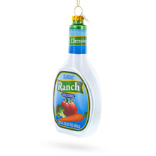 Load image into Gallery viewer, Ranch Dressing Bottle Glass Ornament
