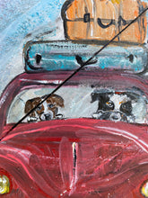 Load image into Gallery viewer, Road Trip  Original Hand Painted Pallet Wood Wall Decor
