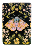 Black Moth Compact Mirror