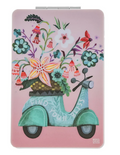 Scoot-In Through Life Compact Mirror