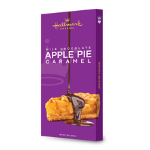 Load image into Gallery viewer, Hallmark Channel milk chocolate apple pie caramel packaging on a white background
