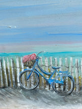 Load image into Gallery viewer, Bike on the Beach with Sea Gulls
