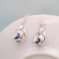 tea cup earrings