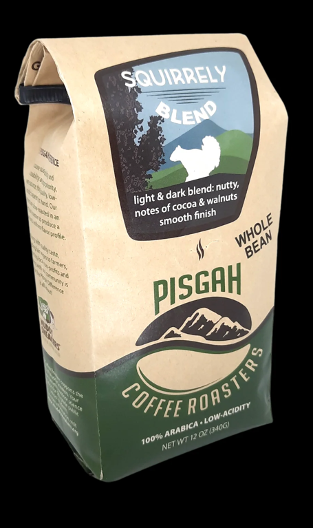 Pisgah Roasters Squirrelly Blend  - 12 oz GROUND