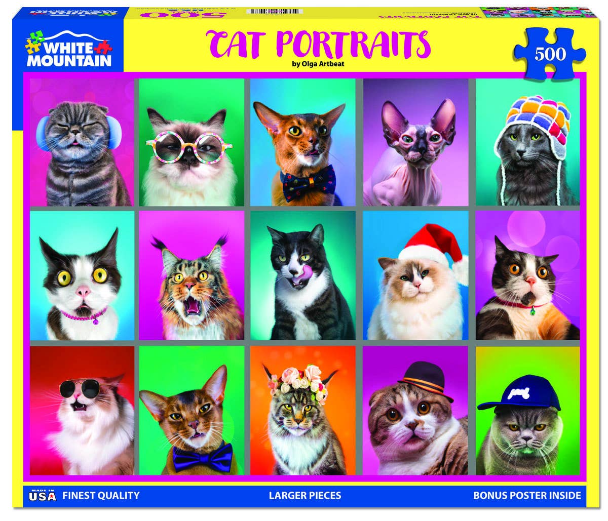 cat puzzole box