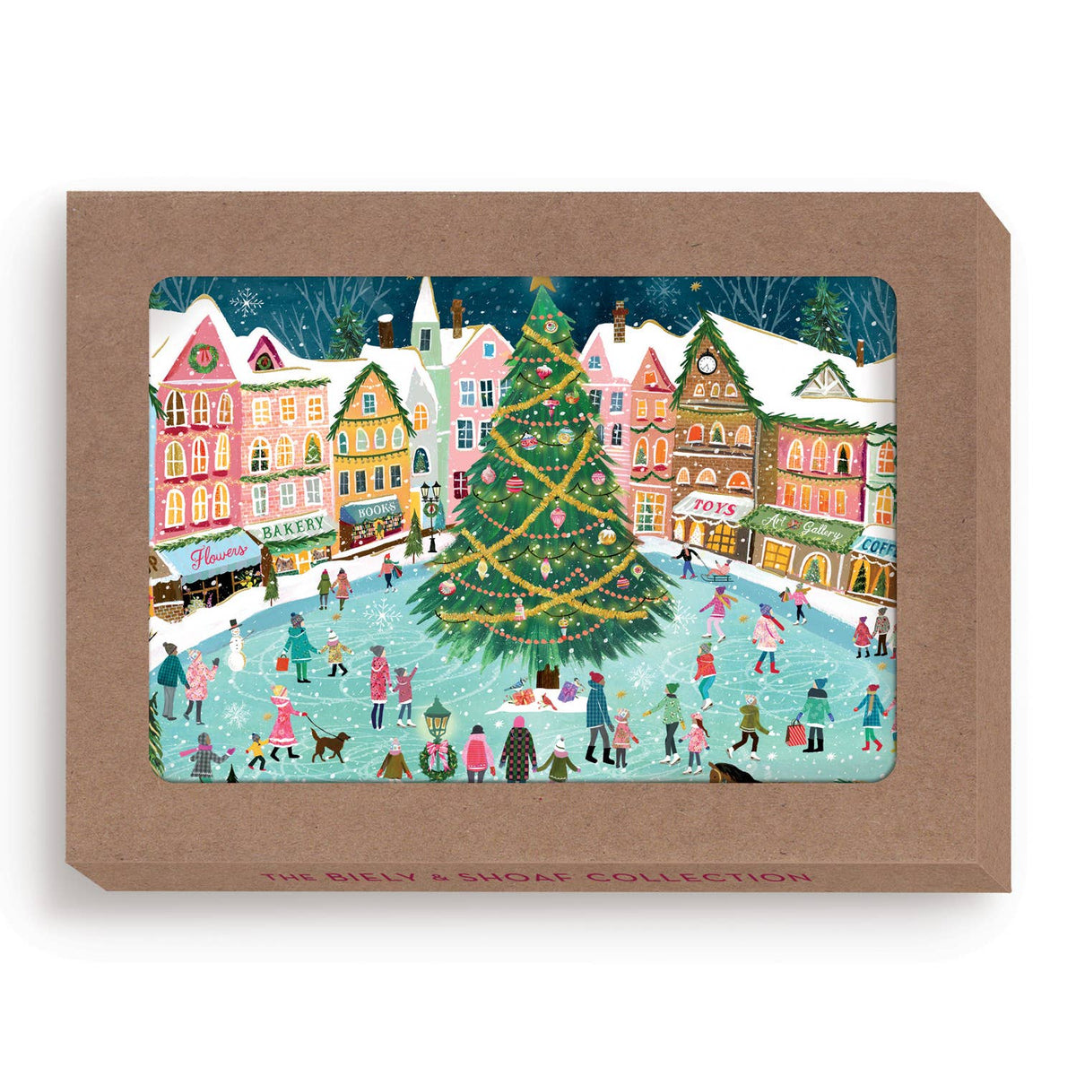 Christmas Town Boxed Holiday Cards - Set of 10