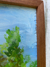 Load image into Gallery viewer, Country Church reclaimed wood painting

