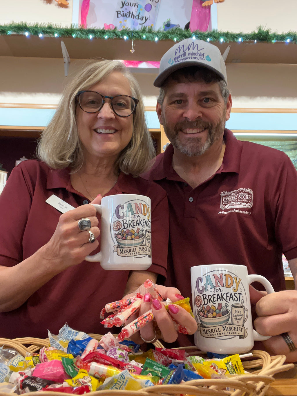 EXCLUSIVE!! Candy for Breakfast Mug - 15 oz ceramic
