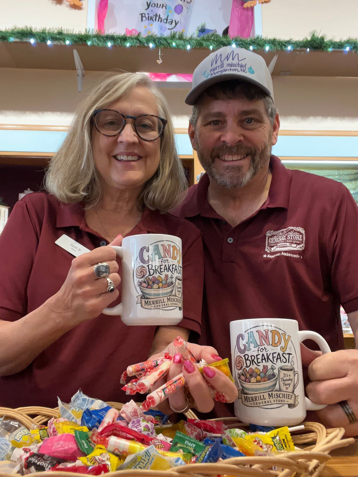 EXCLUSIVE!! Candy for Breakfast Mug - 15 oz ceramic