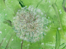 Load image into Gallery viewer, Dandelions #5. Original Reclaimed Pallet Wood Painting
