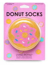 Load image into Gallery viewer, Donut socks in 3D packaging
