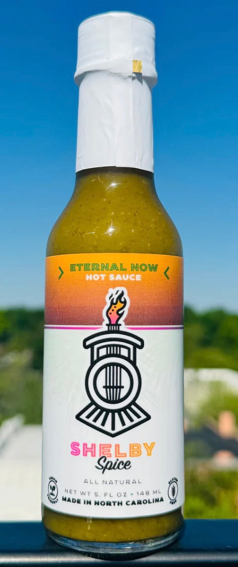 Eternal Now Hot Sauce Bottle
