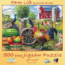 Load image into Gallery viewer, Puzzle box of a farm puzzle
