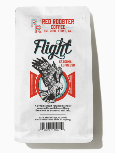 Flight Seasonal Espresso Blend Medium-Light Roast Coffee - 12 oz