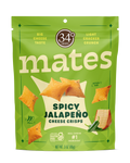 Gluten Free Spicy Jalapeno Mates Cheese Crisps-
