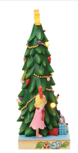 Load image into Gallery viewer, Jim Shore  - Grinch, Cindy, and Max by Tree
