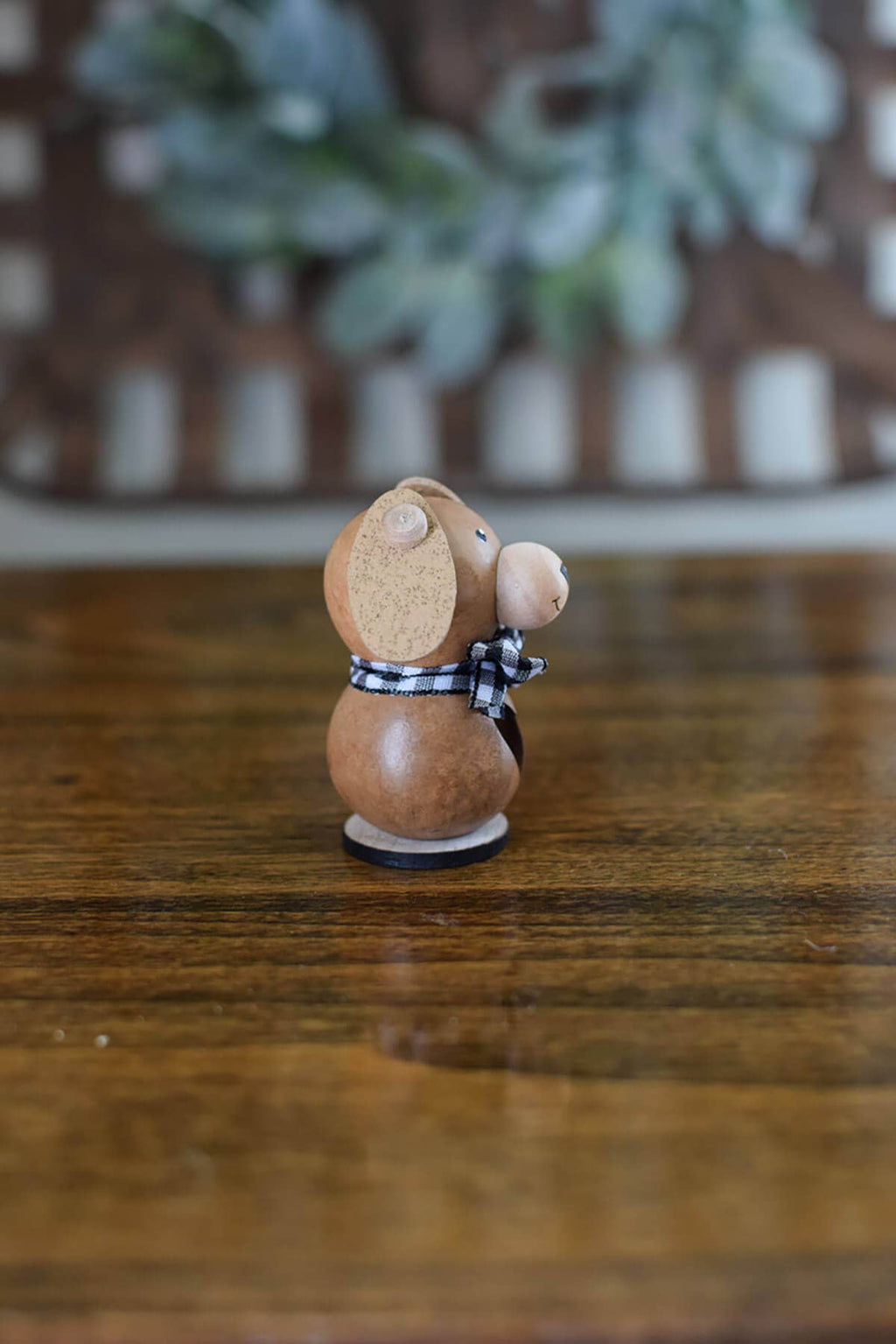 Hand-Crafted Gourd - Lil Max Dog Short - Animal Decor