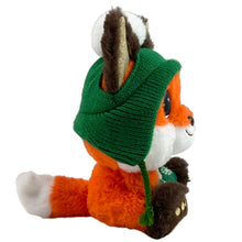 Load image into Gallery viewer, Holiday Fox Plush – Fable the Fox 6.5"
