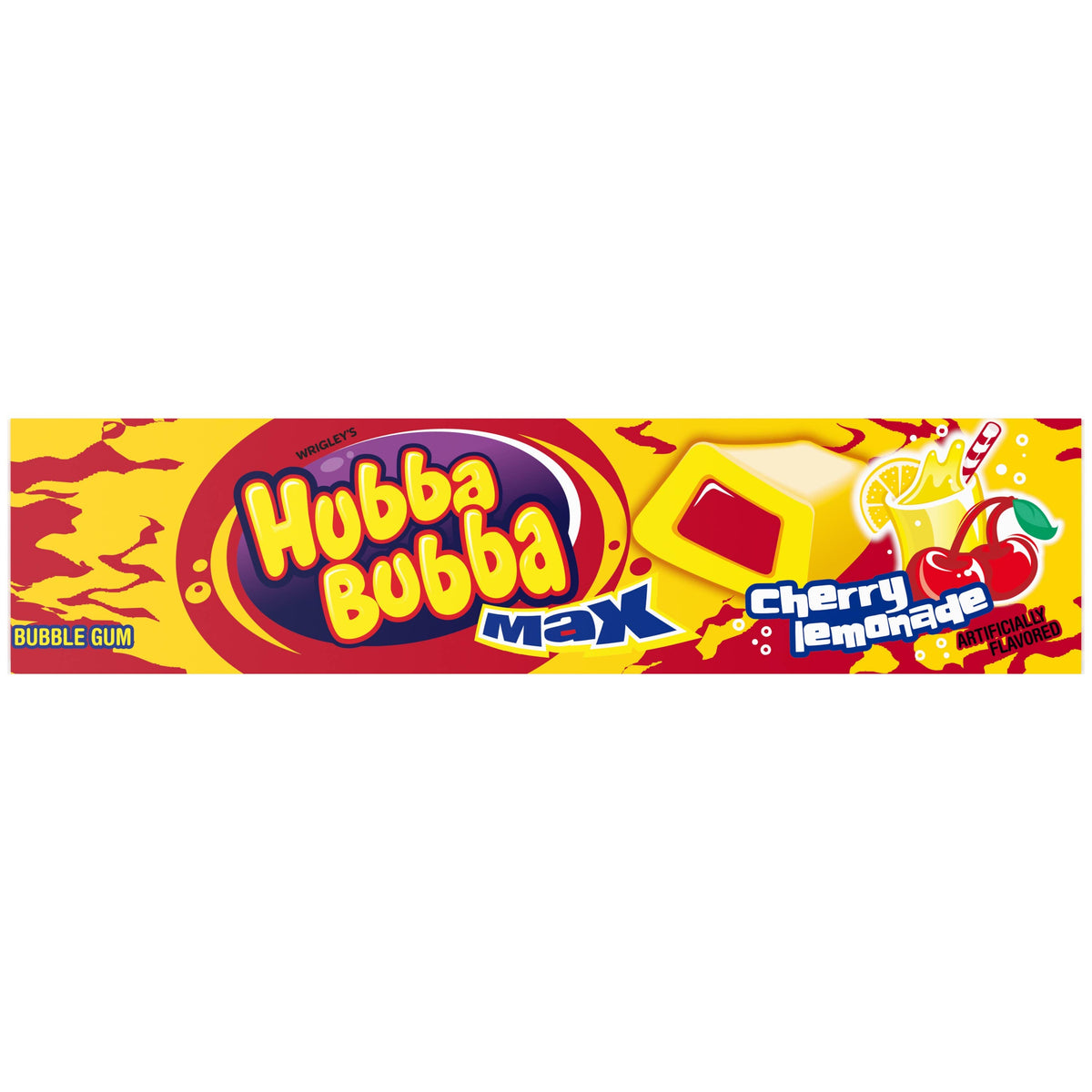Hubba Bubba Max Cherry Lemonade Bubble Gum