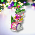 Mardi Gras Gator with Drums- December Diamonds - 5.25"