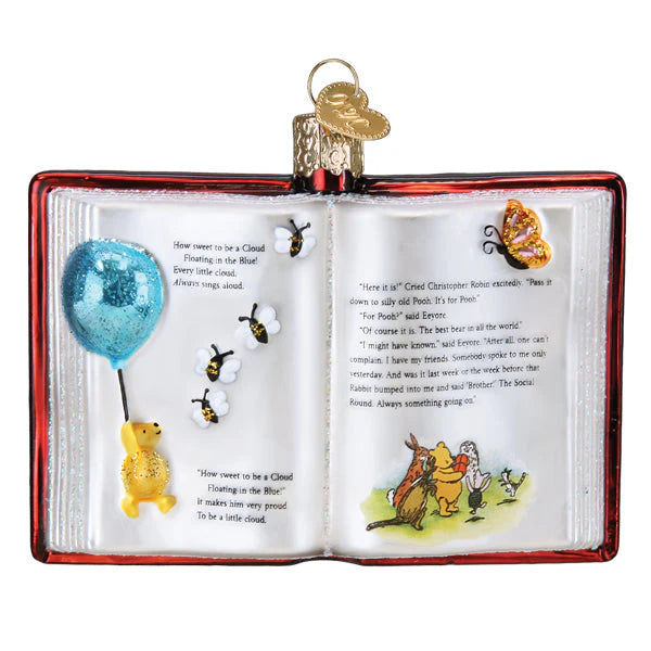 Old World Christmas- Winnie the Pooh Book