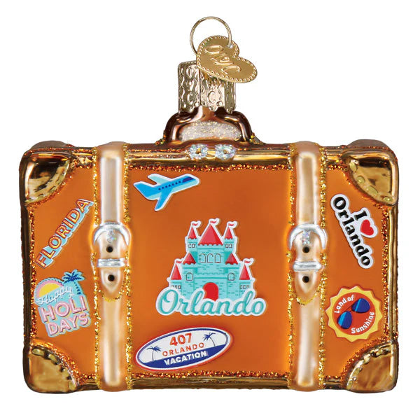 Old World Christmas- Orlando Suitcase