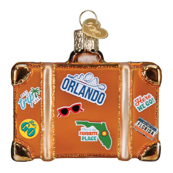 Old World Christmas- Orlando Suitcase