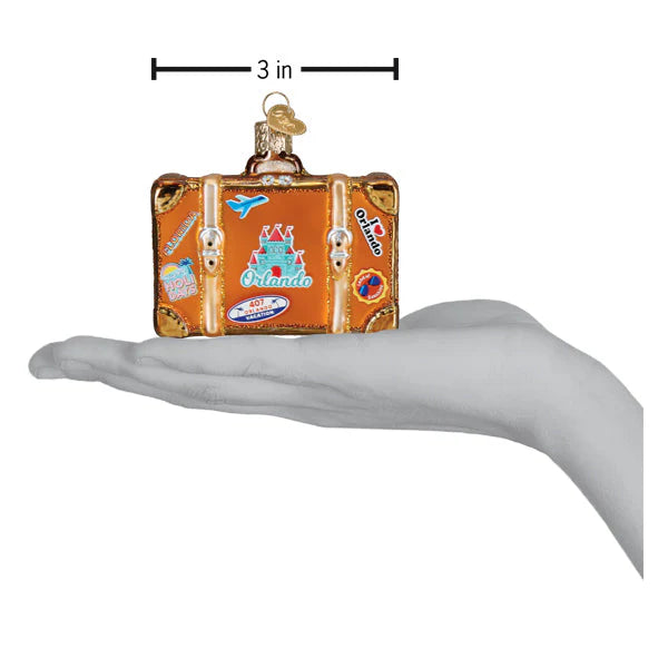 Old World Christmas- Orlando Suitcase
