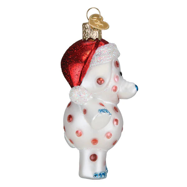 Old World Christmas- Spotted Elephant