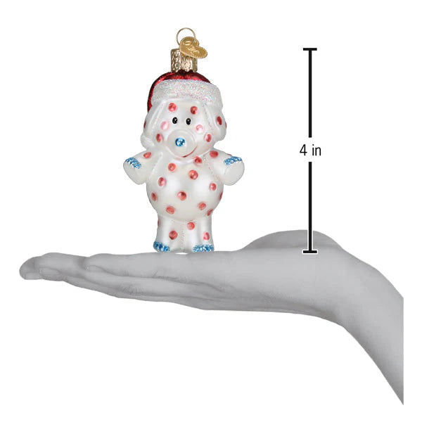 Old World Christmas- Spotted Elephant