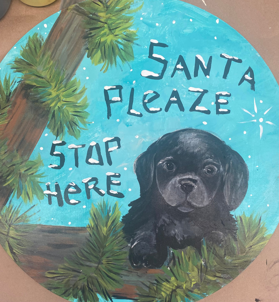 Santa Stop Here