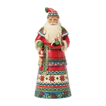 Jim Shore- Santa Laplander Horse Figurine